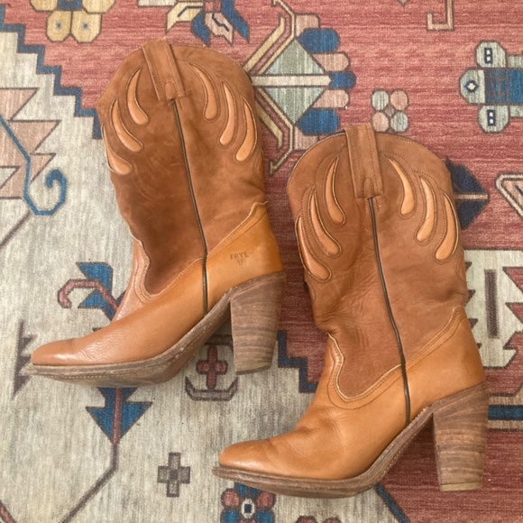 Women’s western Frye boots size 8 - Picture 2 of 6